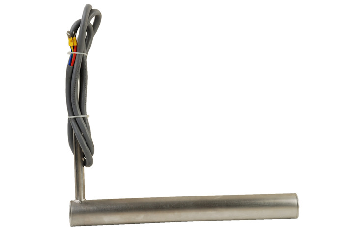 Metal Tube Titanium Immersion Heater , L Shaped Over The Side Tank Heaters