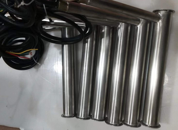 L Shaped 380V 3P 2KW SUS316 Immersion Heater With PP Cover