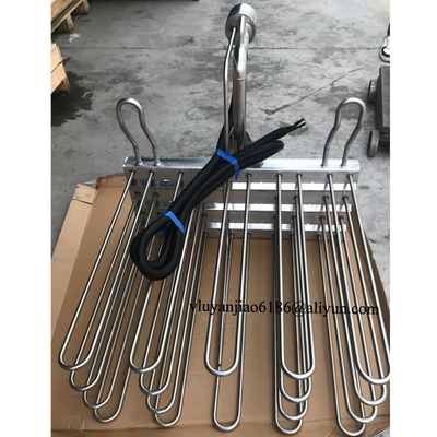 Multi-tube combination Eighteen elements Stainless steel 316 Immersion Heaters