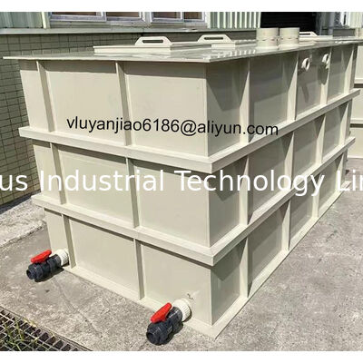 Industrial Anti-Corrosion Containers PP/PVC Electroplating & Pickling Tanks