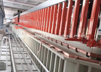 Vertical Lifting Rack Silver Electroplating Production Line