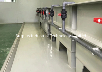 High Temperature Resistance Anti Corrosion Electroplating Tanks 10mm PP
