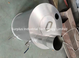 250L SUS304L Thickness 3mm Electroplating Tanks With Lid For AgNO3 Reactor