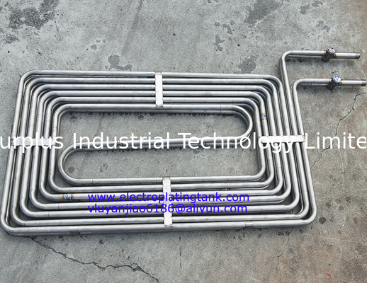 Stainless Steel 304/316/316L Tube Structure Titanium Cooling Coil For Tube Heat Exchanger