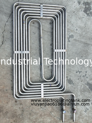 Stainless Steel 304/316/316L Tube Structure Titanium Cooling Coil For Tube Heat Exchanger