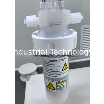 One-Body PTFE Heater Housing PFA Inline Chemical Heater 220V 2KW For Semiconductor