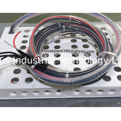 PTFE / PFA 230V 1-phase 3.0KW Over Temperature Protection J Type Heating Element Immersion Heater For Chemical Cleaning 15.2x6