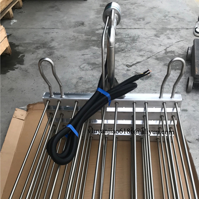 Multi-tube combination Eighteen elements Stainless steel 316 Immersion Heaters