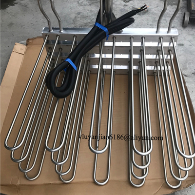 Multi-tube combination Eighteen elements Stainless steel 316 Immersion Heaters