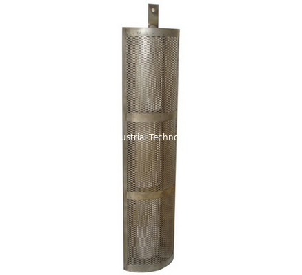 Round Gr2 Titanium Anode , Mmo Titanium Mesh Anode For Anodizing