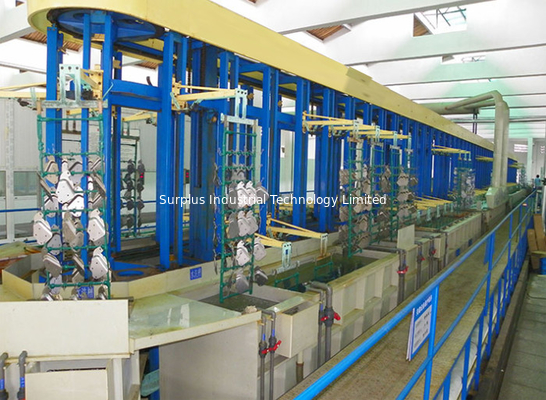 Automatic Ring Type Vertical Electroplating Plant Equipment