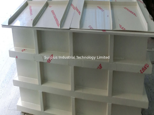 Acid And Alkali Resistance PVC Electroplating Tanks , Chrome Plating Bath
