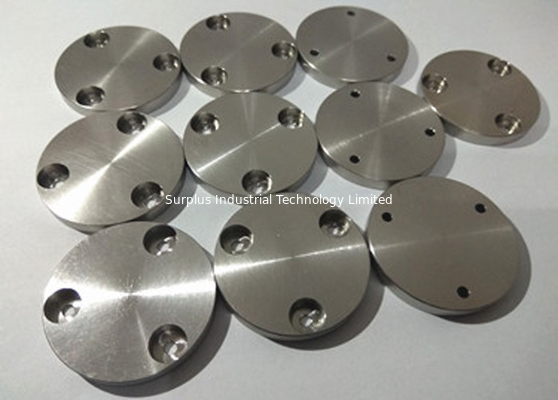 Customizable DIN PN6 TA1 Titanium Flange , Titanium Machining Parts
