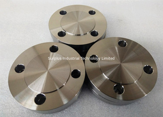 Customizable DIN PN6 TA1 Titanium Flange , Titanium Machining Parts