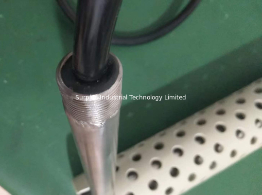 L Shaped 380V 3P 2KW SUS316 Immersion Heater With PP Cover