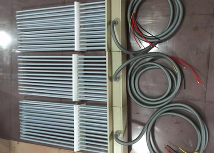 Twelve Element PTFE Immersion Heater 15KW For Chemical Tanks