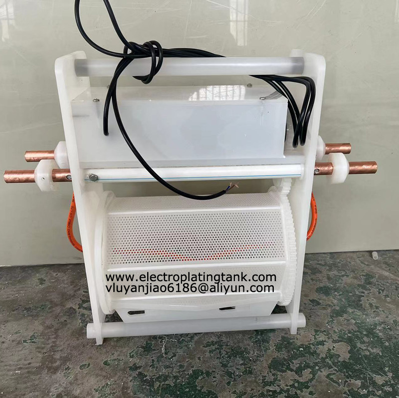 Ф160*300mm Nickel Plating Machine PP Plating Barrel For Electroplating
