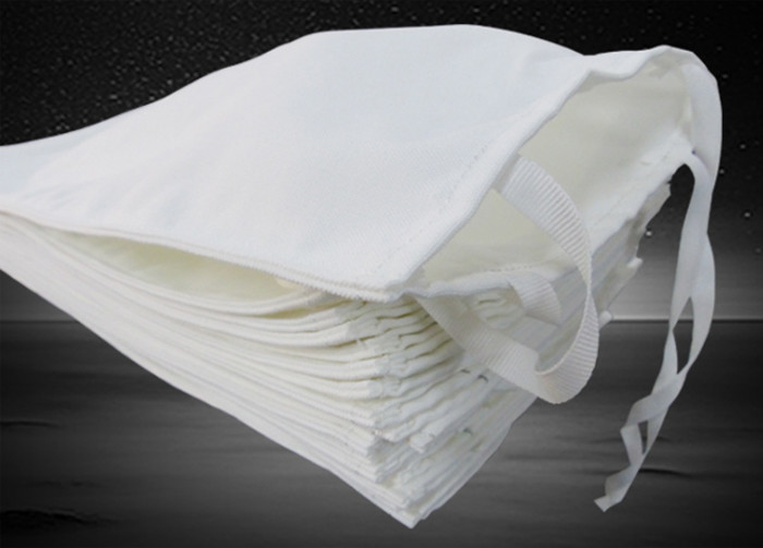 White 5 Micron Polyester Anode Bags For Titanium Anode Basket