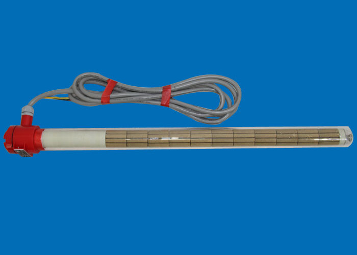 600V 500W Quartz Immersion Heater , Quartz Glass Tube Heater For