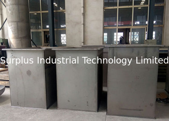 Thicker Titanium Polypropylene Plating Tanks For Chrome Electroplating